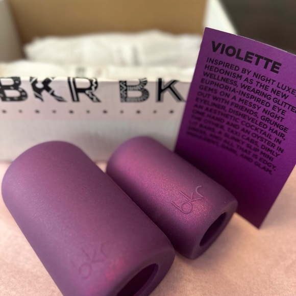 BKR Bottle Violet Sparkly Sleeves: Teeny ONLY - Picture 6 of 7